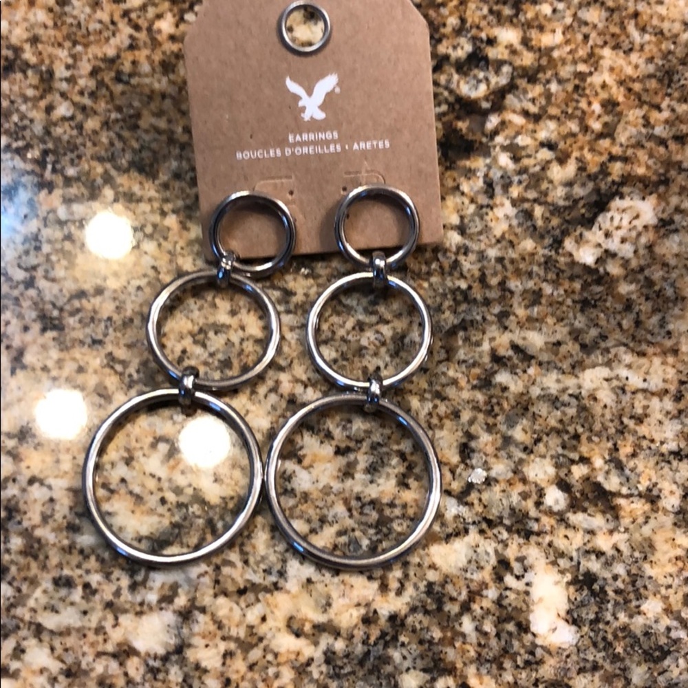AE dangle earrings